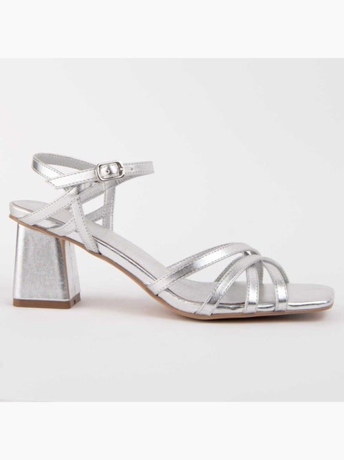 Sandale à Talons Matériel Synthétique Montevita - Kiabi