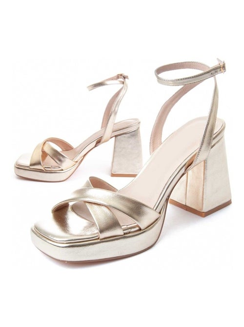 Sandale à Talons Matériel Synthétique Montevita - Kiabi