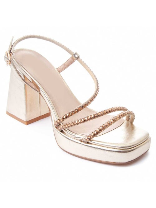 Sandale à Talons Matériel Synthétique Montevita - Kiabi