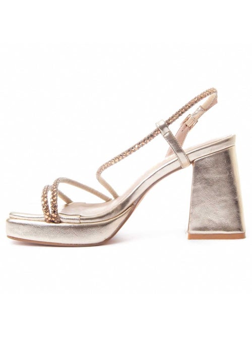 Sandale à Talons Matériel Synthétique Montevita - Kiabi