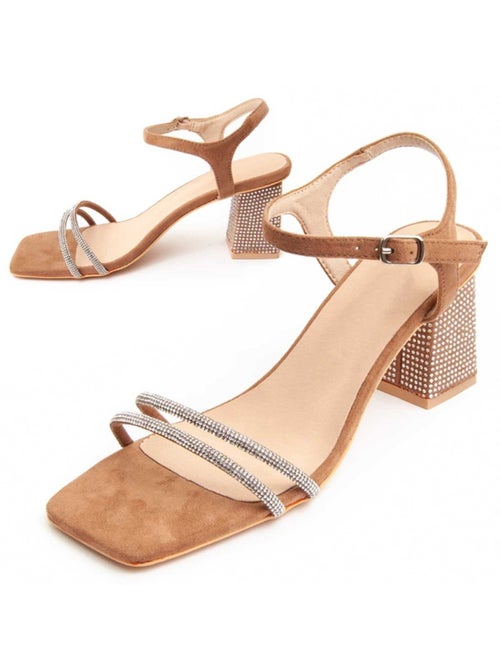 Sandale à Talons Matériel Synthétique Montevita - Kiabi