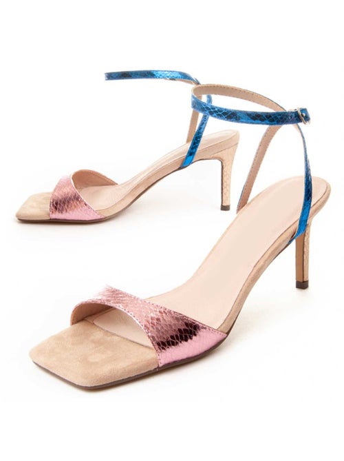 Sandale à Talons Matériel Synthétique Montevita - Kiabi