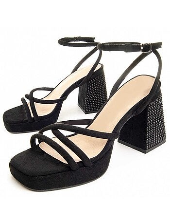 Sandale à talons matériel synthétique montevita