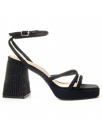 Sandale à talons matériel synthétique montevita