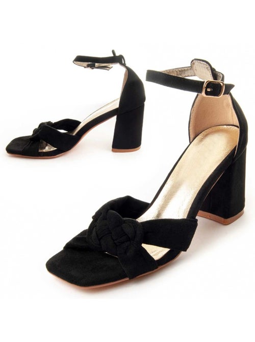 Sandale à Talons Matériel Synthétique Montevita - Kiabi Sandale à Talons Matériel Synthétique Montevita - Kiabi
