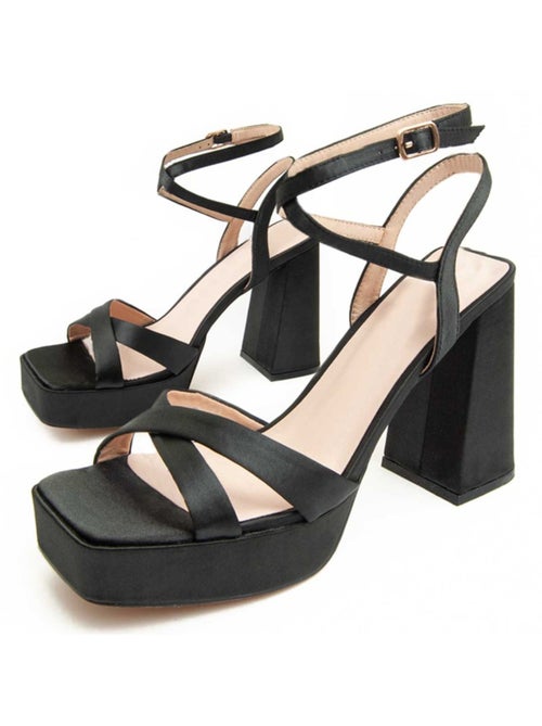 Sandale à Talons Matériel Synthétique Montevita - Kiabi