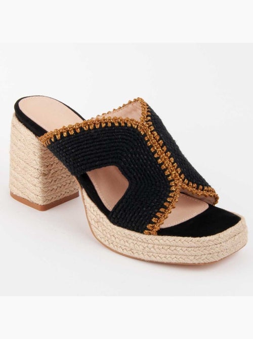 Sandale à Talons Matériel Synthétique Montevita - Kiabi