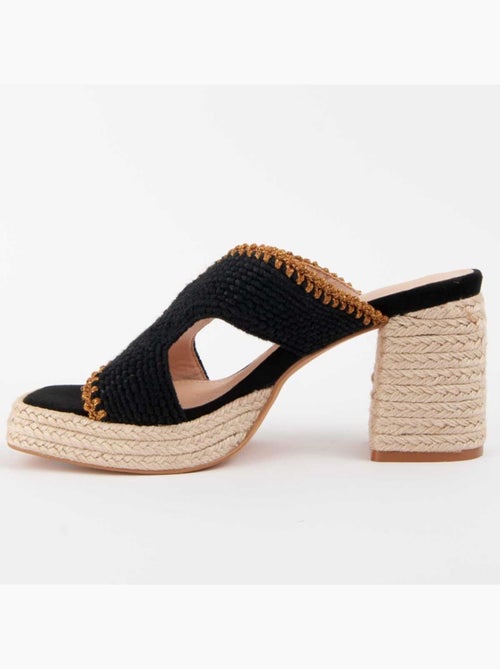 Sandale à Talons Matériel Synthétique Montevita - Kiabi