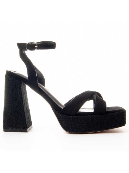 Sandale à Talons Matériel Synthétique Montevita - Kiabi