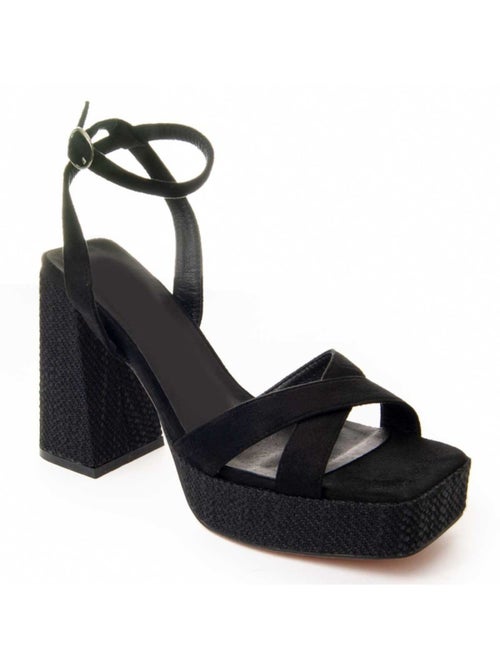 Sandale à Talons Matériel Synthétique Montevita - Kiabi