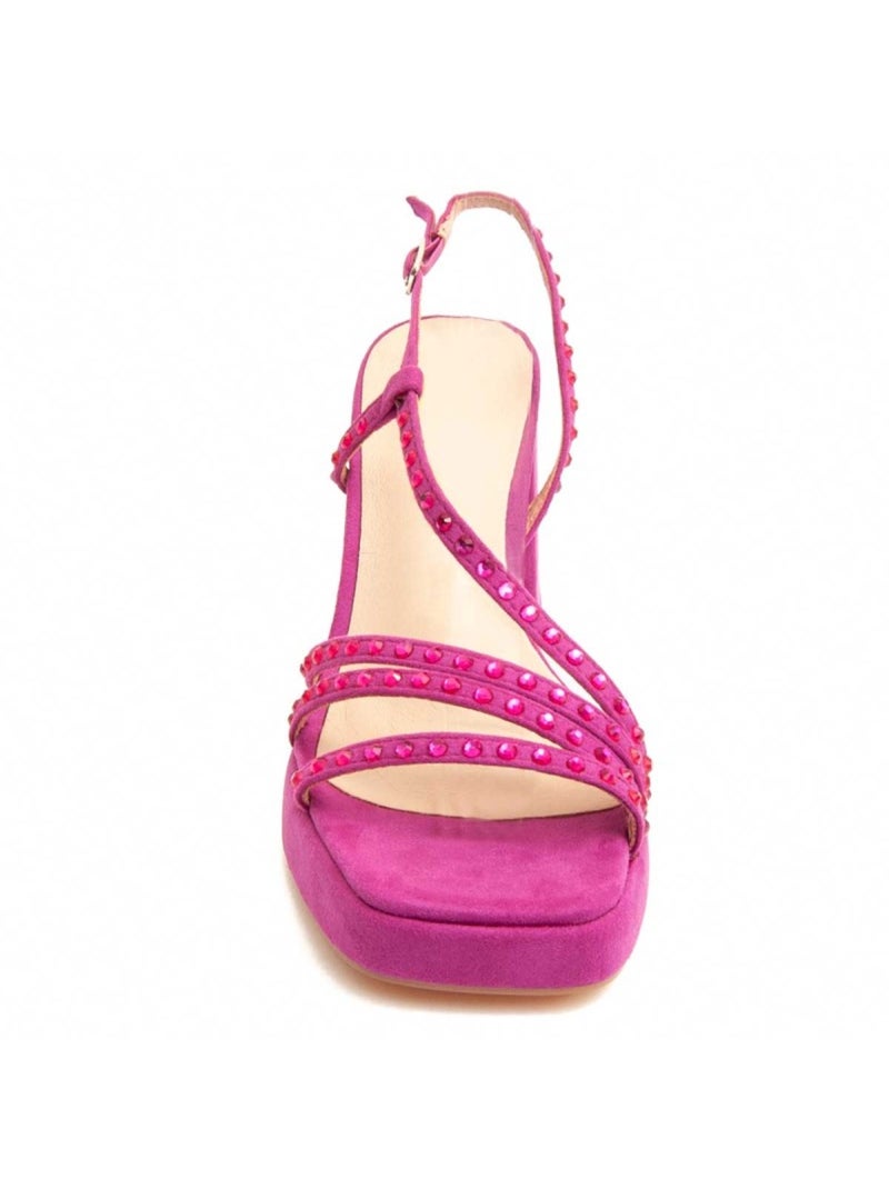 Sandale à Talons Matériel Synthétique Montevita Rose - Kiabi