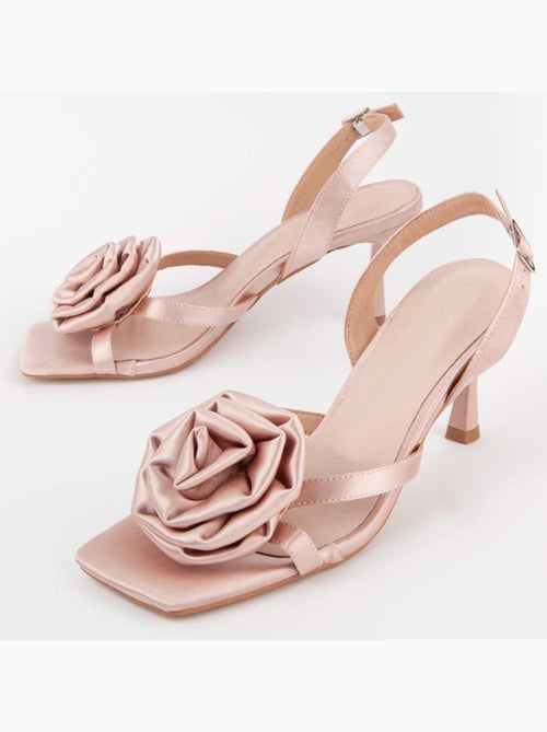 Sandale à Talons Matériel Synthétique Montevita - Kiabi