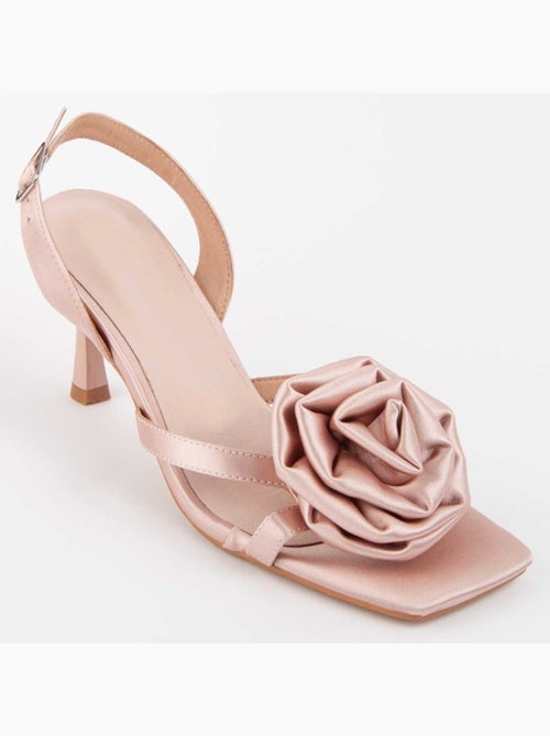 Sandale à Talons Matériel Synthétique Montevita - Kiabi