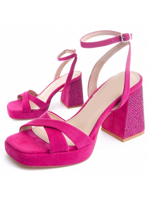 Sandale à Talons Matériel Synthétique Montevita - Kiabi