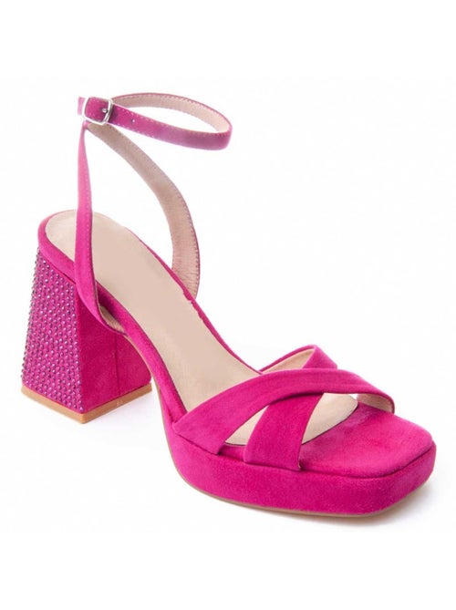 Sandale à Talons Matériel Synthétique Montevita - Kiabi