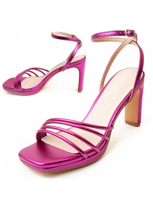 Sandale à Talons Matériel Synthétique Montevita - Kiabi