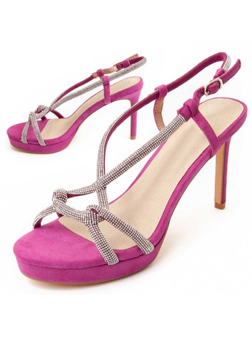 Sandale à Talons Matériel Synthétique Montevita - Kiabi Sandale à Talons Matériel Synthétique Montevita - Kiabi