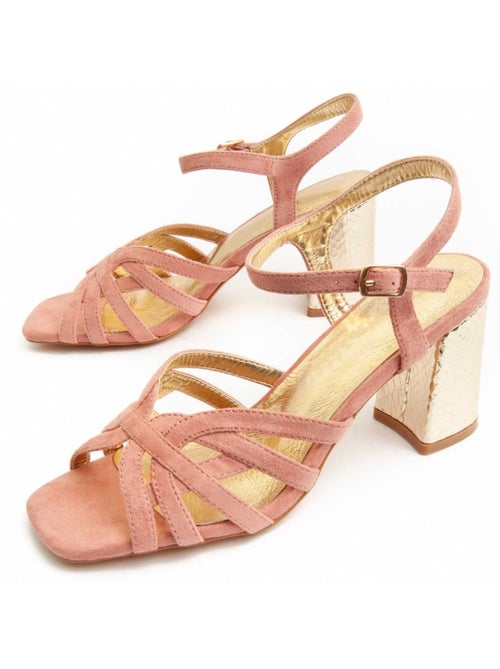 Sandale à Talons Matériel Synthétique Montevita - Kiabi