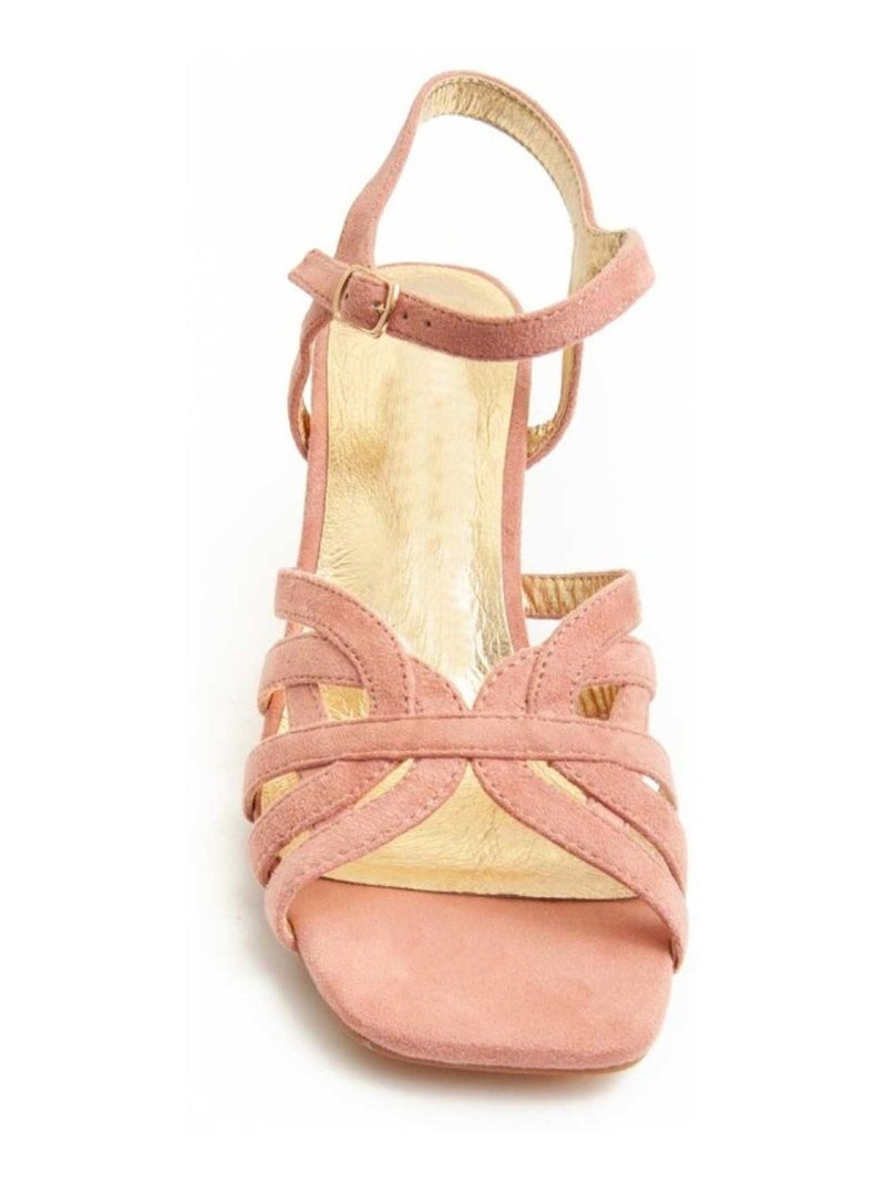 Sandale à Talons Matériel Synthétique Montevita Rose - Kiabi