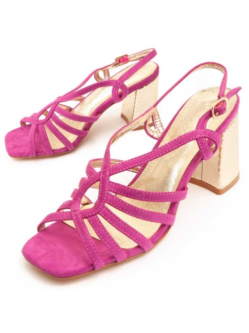 Sandale à Talons Matériel Synthétique Montevita - Kiabi
