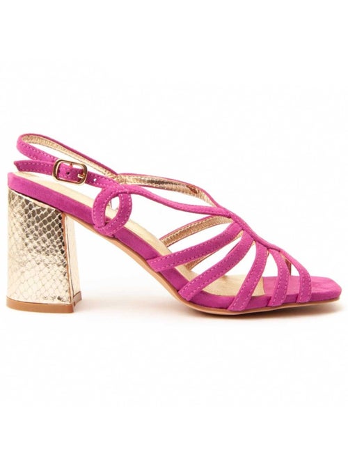 Sandale à Talons Matériel Synthétique Montevita - Kiabi