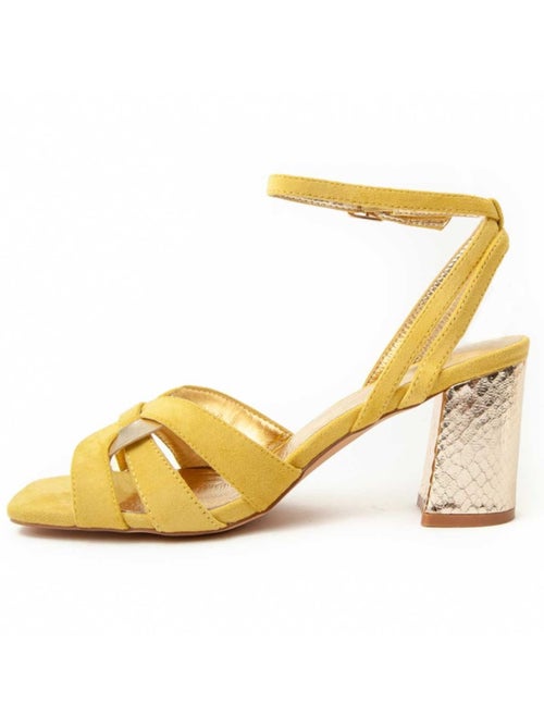 Sandale à Talons Matériel Synthétique Montevita - Kiabi