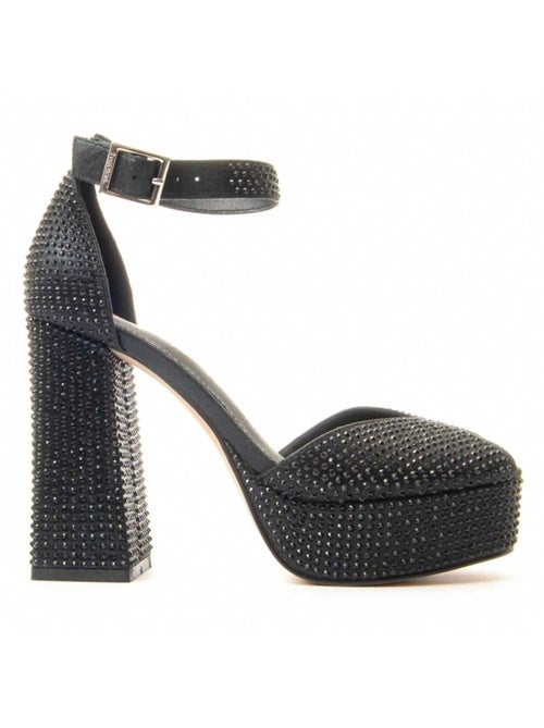 Sandale à Talons Matière Synthétique Et Textile Montevita - Kiabi Sandale à Talons Matière Synthétique Et Textile Montevita - Kiabi