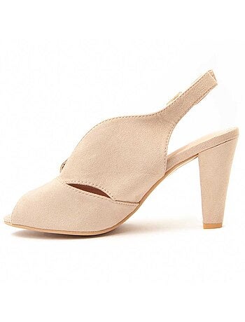 Sandale à talons tissu montevita