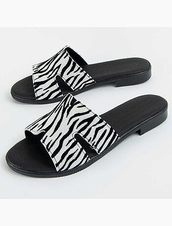 Sandale Basse Cuir Naturel Purapiel