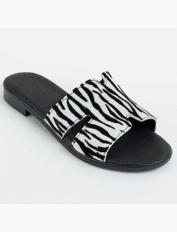 Sandale Basse Cuir Naturel Purapiel