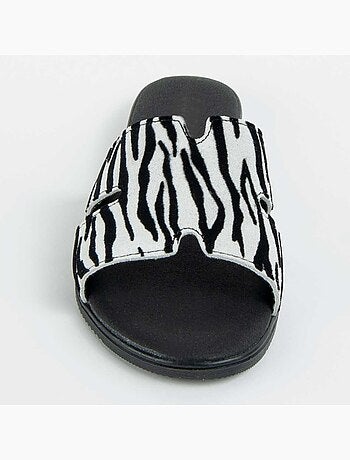 Sandale Basse Cuir Naturel Purapiel