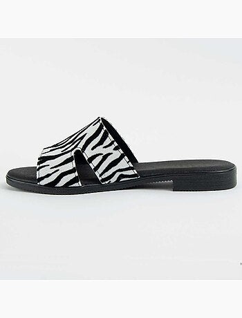 Sandale Basse Cuir Naturel Purapiel