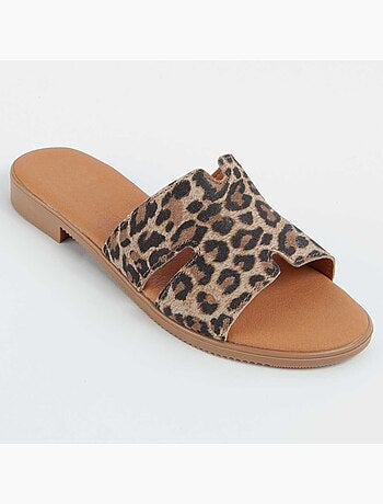 Sandale Basse Cuir Naturel Purapiel