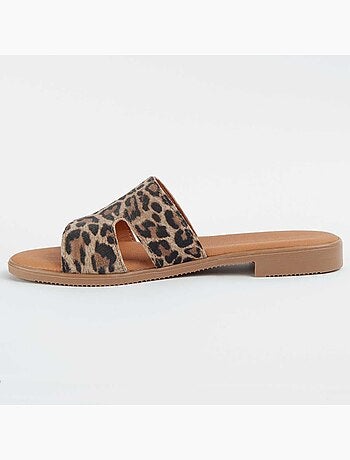 Sandale Basse Cuir Naturel Purapiel