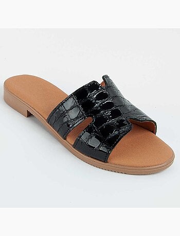 Sandale Basse Cuir Naturel Purapiel