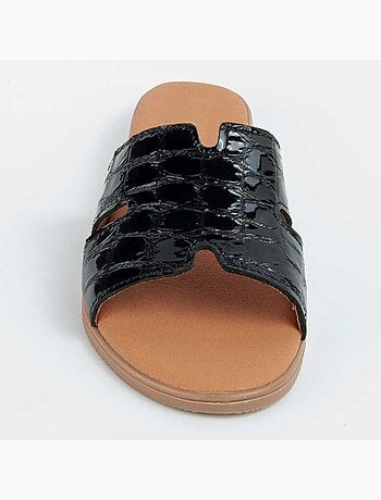 Sandale Basse Cuir Naturel Purapiel