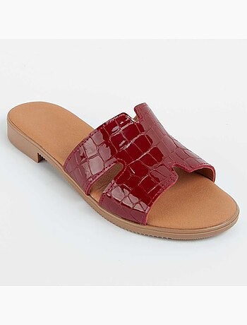 Sandale Basse Cuir Naturel Purapiel