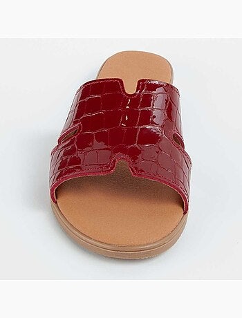 Sandale Basse Cuir Naturel Purapiel