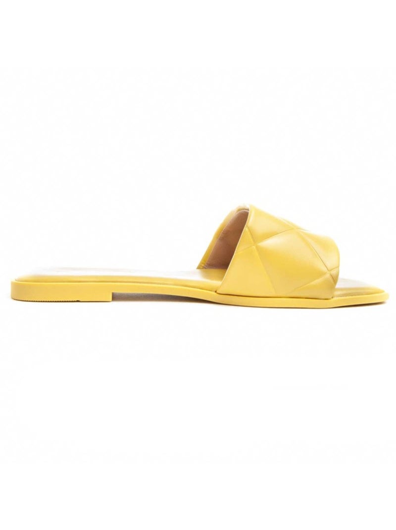 Sandale Basse Matériel Synthétique Montevita Jaune - Kiabi