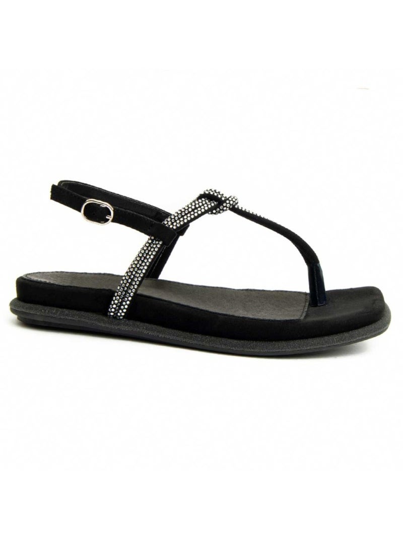 Sandale Basse Matériel Synthétique Montevita Noir - Kiabi
