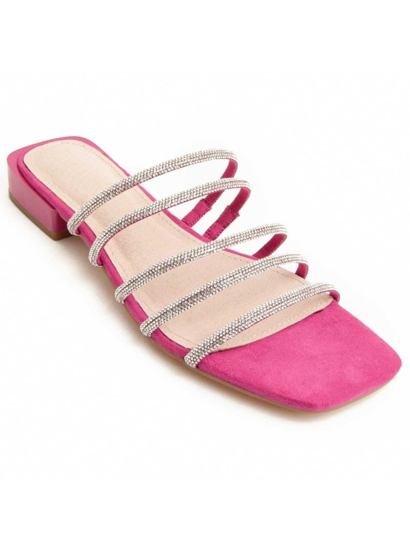 Sandale Basse Matériel Synthétique Montevita Rose - Kiabi