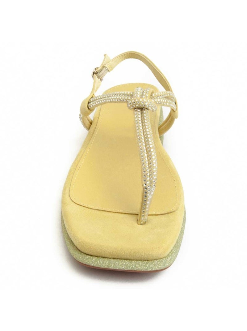 Sandale Basse Matériel Synthétique Montevita Vert - Kiabi