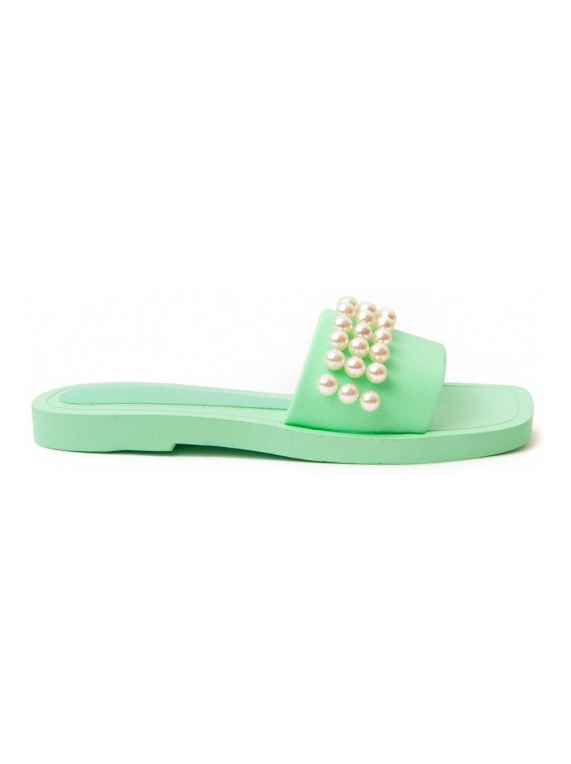 Sandale Basse Matériel Synthétique Montevita Vert - Kiabi