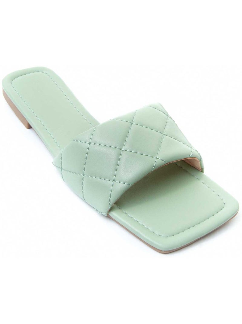 Sandale Basse Matériel Synthétique Montevita Vert - Kiabi