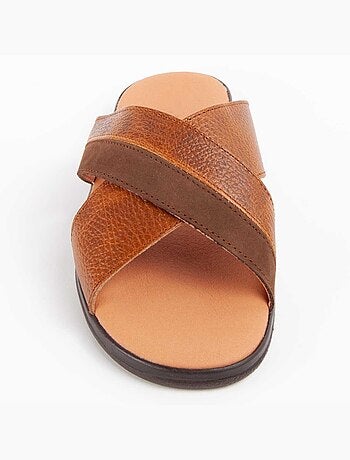 Sandale Cuir Naturel Purapiel