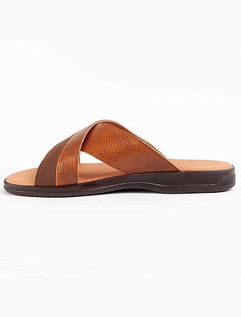 Sandale Cuir Naturel Purapiel