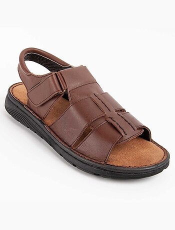 Sandale Cuir Naturel Purapiel