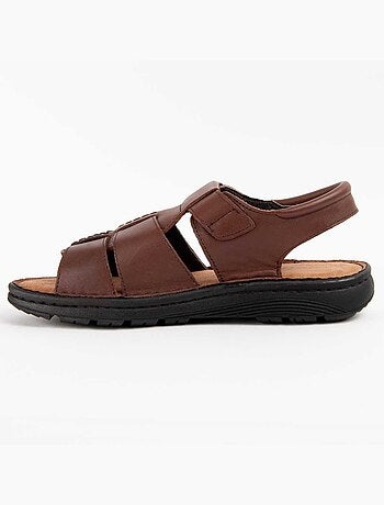 Sandale Cuir Naturel Purapiel