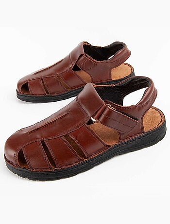 Sandale Cuir Naturel Purapiel