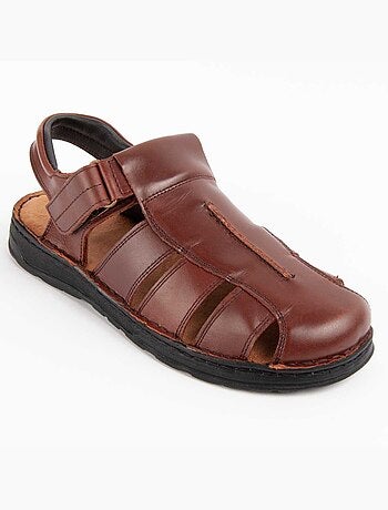 Sandale Cuir Naturel Purapiel
